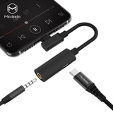 Type-c to DC3.5mm Audio Adapter black_CA-5460 MCDODO