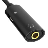 Type-c to DC3.5mm Audio Adapter black_CA-5460 MCDODO