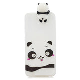 For Redmi 8/8A/5/Note 8T Mobile Phone Case Cute Cellphone Shell Soft TPU Cover with Cartoon Pig Duck Bear Kitten Lovely Pattern White