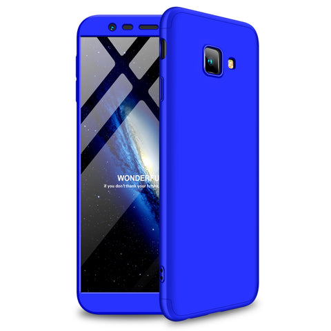 For Samsung J4 Plus/ J4 Prime 3 in 1 360 Degree Non-slip Shockproof Full Protective Case blue_Samsung J4 Plus/ J4 Prime