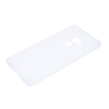 For HUAWEI Y6 2019 Lovely Candy Color Matte TPU Anti-scratch Non-slip Protective Cover Back Case white