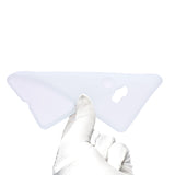 For HUAWEI Y6 2019 Lovely Candy Color Matte TPU Anti-scratch Non-slip Protective Cover Back Case white