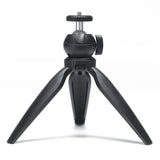 Phone Tripod Swivel Ball Head Tripod Mount for Photography Video Shooting black