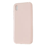 For HUAWEI Y5 2018/2019 TPU Phone Case Simple Profile Delicate Finish Cellphone Cover Full Body Protection Sakura pink