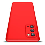 For Samsung Note 20/Note 20 Ultra/M31S Mobile Phone Cover 360 Degree Full Protection Phone Case red