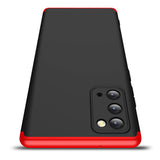 For Samsung Note 20/Note 20 Ultra/M31S Mobile Phone Cover 360 Degree Full Protection Phone Case Red black red