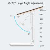 Telescopic Folding Mobile Phone Bracket Aluminum Alloy Flat Universal Tablet Desktop Stand white