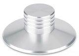LP Black Record Weight Clamp Turntables Metal Disc Stabilizer Silver