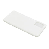 For Samsung A01/ A11/A21/A41/A51/A71/A81/A91 Mobile Phone Case Lovely Candy Color Matte TPU Anti-scratch Non-slip Protective Cover Back Case 2 white