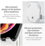 Mobile Phone Stand Holder for iPhone iPad Air Smartphone Metal Desk Desktop Phone Mount Holder for Xiaomi Huawei Tablet Silver