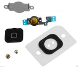 For iPhone 5 5G Home Button Flex Home Button Menu with Flex Cable Key Cap black