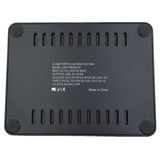 Universal USB Charging Station 6 Port Multi USB C Charger 45W USB PD Quick Charge for Smartphone Tab black_U.S. regulations