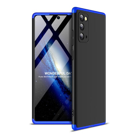 For Samsung Note 20/Note 20 Ultra/M31S Mobile Phone Cover 360 Degree Full Protection Phone Case Blue black blue