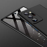 For Samsung Note 20/Note 20 Ultra/M31S Mobile Phone Cover 360 Degree Full Protection Phone Case black