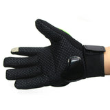 Touch Screen Full Finger Racing Motorcycle Gloves Bike Gloves Touch screen orange_M