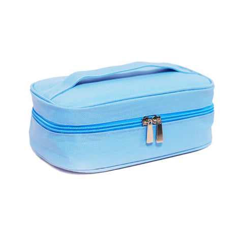 UV Cleaner Box Sanitizer Bag Disinfector LED Disinfection Underwear Sterilization Pouch  Light blue_One size