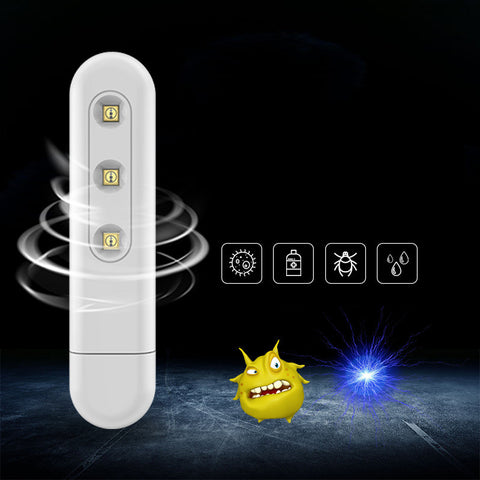 MINI UV Sterilization Lamp Portable USB Disinfection Germicidal Light for Home Office white