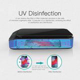Sterilizer Box UV Disinfection Box Pedicure Manicure Box Boxes Sterilizing Steel Metal Nipper Equipment Cleaner Tools black