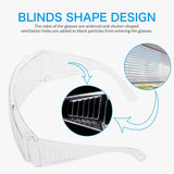 Safety Glasses Anti-shock Lens Goggles Anti-Dust Windproof Protective Glasses Working Eyewear Transparent