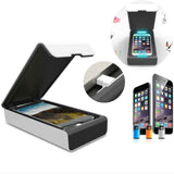 Portable UV Phone Sterilizer Box for Jewelry Cellphone Underwear Mask Toothbrush Disinfection White
