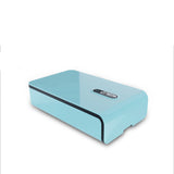 Portable UV Phone Sterilizer Box for Jewelry Cellphone Underwear Mask Toothbrush Disinfection Light blue