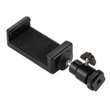 PULUZ Universal 360 Degrees Stable Hot Shoe Tripod Head for Smartphones Phones  black