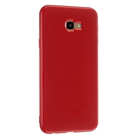 For Samsung J4 2018/J4 Plus/J4 Core/J4 Prime Protective Shell Classic Cellphone Cover Thickened Phone Case Red