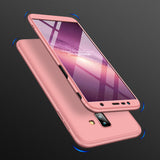For Samsung J6 Plus/ J6 Prime 3 in 1 360 Degree Non-slip Shockproof Full Protective Case Rose gold_Samsung J6 Plus/ J6 Prime