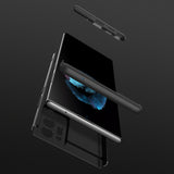 For Samsung Note 20/Note 20 Ultra/M31S Mobile Phone Cover 360 Degree Full Protection Phone Case black