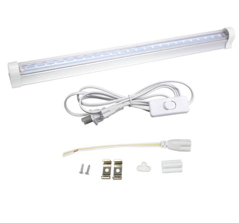 T5 30CM Ultraviolet Germicidal Light 395nm5W Tube UV Disinfection Sterilizer Lamp Tube + European plug line