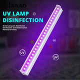 T5 30CM Ultraviolet Germicidal Light 395nm5W Tube UV Disinfection Sterilizer Lamp Tube + US plug cable