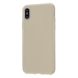 For iPhone X/XS/XS Max/XR  Cellphone Cover Slim Fit Bumper Protective Case Glossy TPU Mobile Phone Shell Bright black