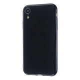 For iPhone X/XS/XS Max/XR  Cellphone Cover Slim Fit Bumper Protective Case Glossy TPU Mobile Phone Shell Bright black