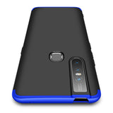 For VIVO S1/V15 Ultra Slim PC Back Cover Non-slip Shockproof 360 Degree Full Protective Case Rose gold