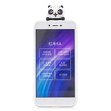 For XIAOMI Redmi 5A 3D Cute Coloured Painted Animal TPU Anti-scratch Non-slip Protective Cover Back Case red