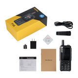 UNIWA F40 MT6763 Quad Core 2.4 inch Android 6.0 1GB+8GB 4000mAh 2G/3G/4G IP65 Direct Charge Walkie-talkie Shaped??Smart Mobile Phone black_EU Plug