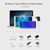 Mini Portable USB 3.1 Type C Male to Female Converter USB-C Adapter For Samsung Huawei Smart Phone B