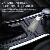 Universal USB Bluetooth 5.0 TV Computer Wireless Audio Receiver Transmitter Adapter Transparent