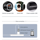 Universal USB Bluetooth 5.0 TV Computer Wireless Audio Receiver Transmitter Adapter Transparent