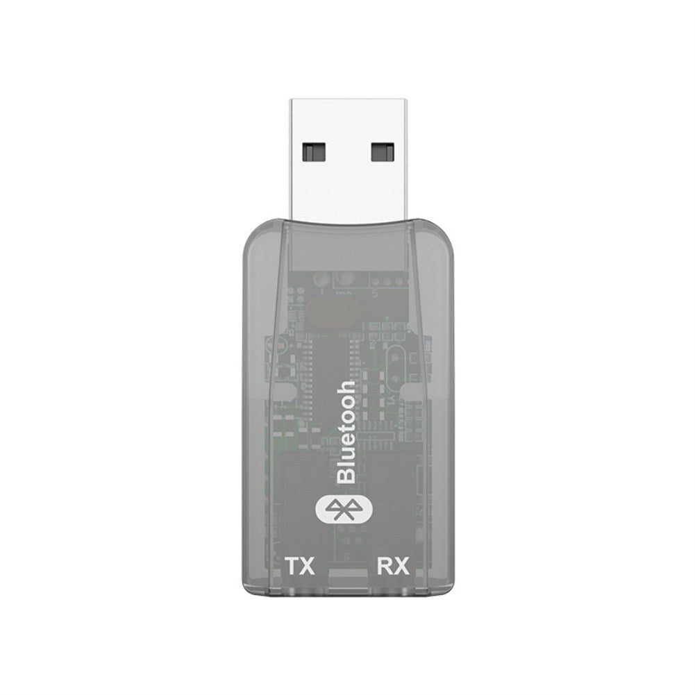 Universal USB Bluetooth 5.0 TV Computer Wireless Audio Receiver Transmitter Adapter Transparent