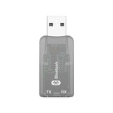 Universal USB Bluetooth 5.0 TV Computer Wireless Audio Receiver Transmitter Adapter Transparent