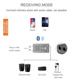 Universal USB Bluetooth 5.0 TV Computer Wireless Audio Receiver Transmitter Adapter Transparent
