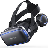 Virtual Reality 3D VR Headset Glasses 360ø Panoramic for iOS Android Smartphone black