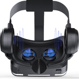 Virtual Reality 3D VR Headset Glasses 360ø Panoramic for iOS Android Smartphone black