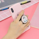 For HUAWEI MATE 20 pro Pure Color Phone Cover Cute Cartoon Phone Case Lightweight Soft TPU Phone Case with Matching Pattern Adjustable Bracket 6