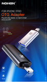 OTG adapter USB for iPhone iPad iOS 12 13 Connect MIDI Piano red