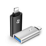 OTG adapter USB for iPhone iPad iOS 12 13 Connect MIDI Piano Silver