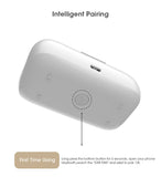 DACOM GF8 Bluetooth Earphone with Mic True Wireless Stereo Earbuds with Charging Box Mini Earpiece for Smartphone Gold