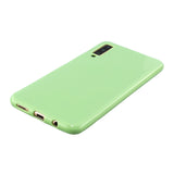 For Samsung A7 2018/A920 Smartphone Case Soft TPU Precise Cutouts Anti-slip Overal Protection Cellphone Cover  Milk white