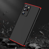 For Samsung Note 20/Note 20 Ultra/M31S Mobile Phone Cover 360 Degree Full Protection Phone Case Red black red